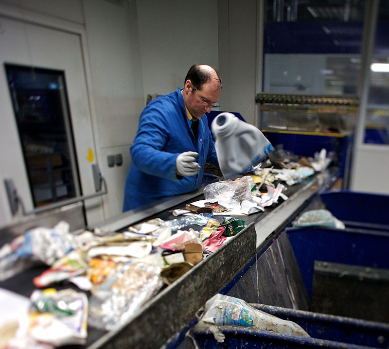 OpÃ©rateurs de tri des dÃ©chets